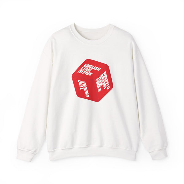 Dice Sweatshirt White Front