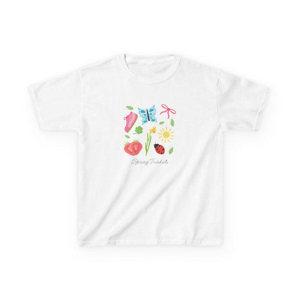 Tiny Trinkets Kids T-Shirt White Front