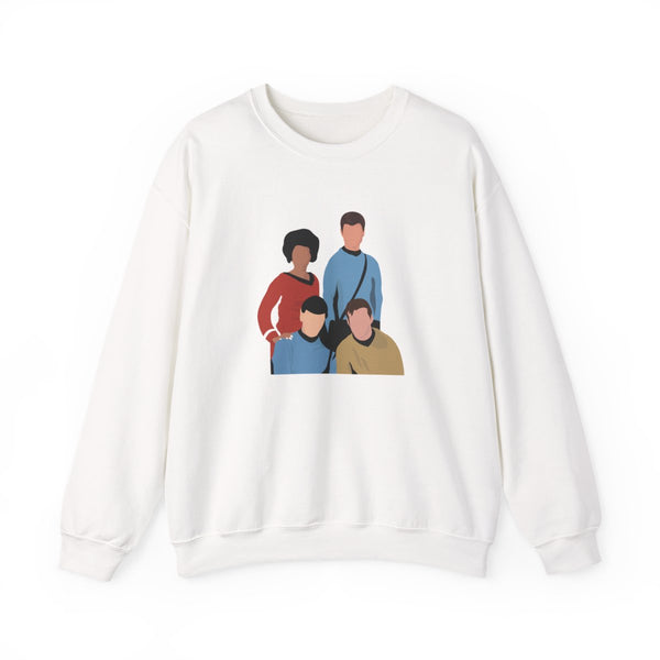 Characters Sweatshirt White Front