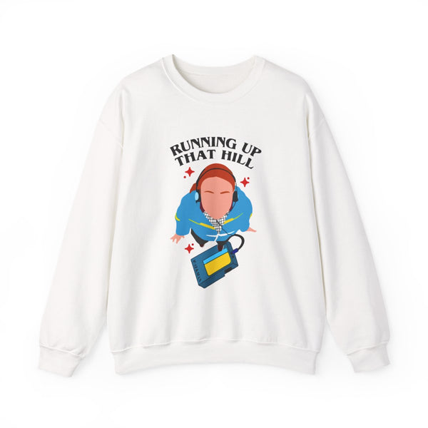 Running Up That Hill Sweatshirt White Front