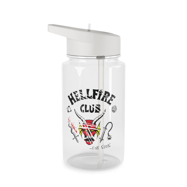 Torn Hellfire Club Clear Water Bottle