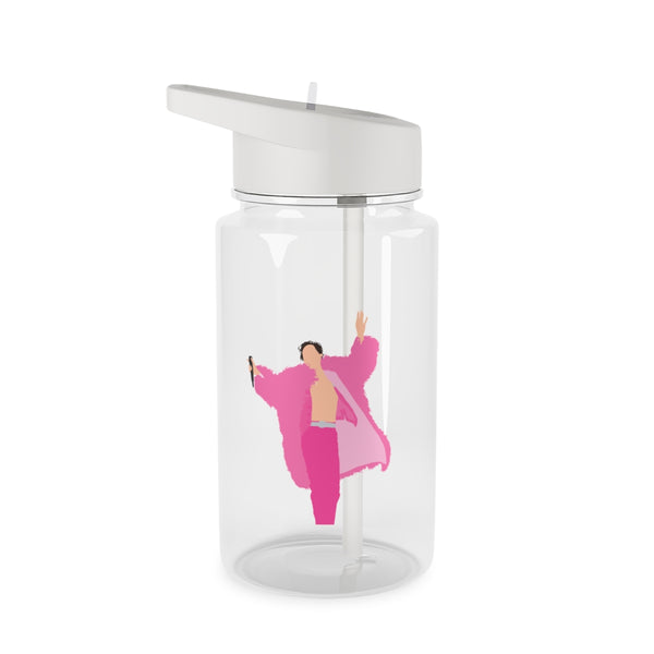 Harry Pink Coat Clear Water Bottle