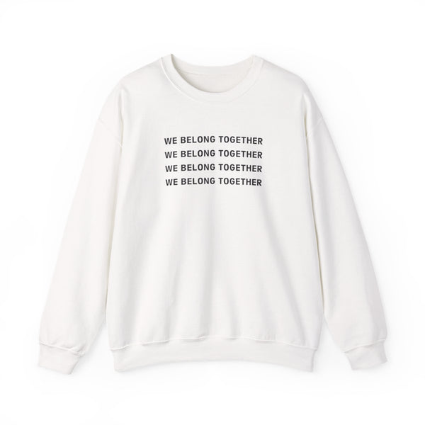 Belong Together Sweatshirt White Front