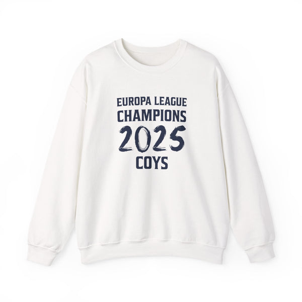 Europa League Winners 2025 - COYS Sweatshirt White Front