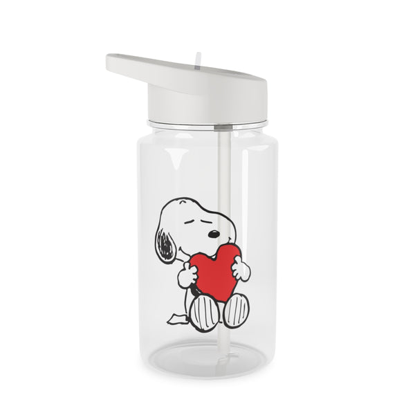 Snoopy - Valentine's Day Clear Water Bottle