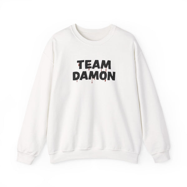 Team Damon - VD Sweatshirt White Front