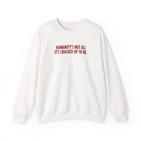 Humanity - VD Sweatshirt White Front