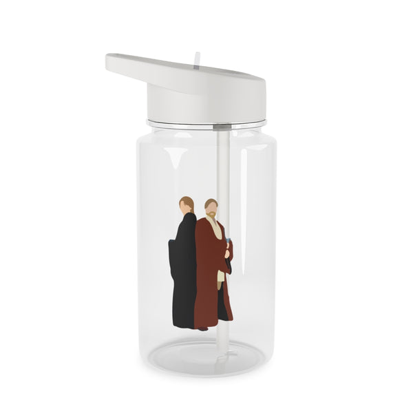 Skywalker and Kenobi Clear Water Bottle