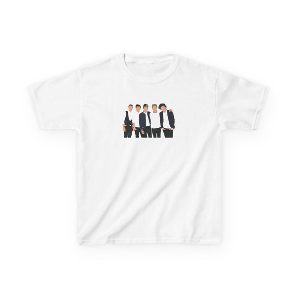 Old Members Kids T-Shirt White Front