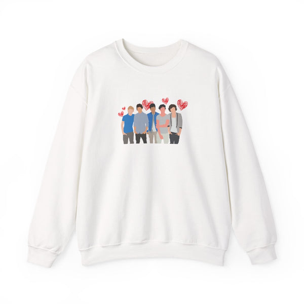 Love Band Sweatshirt White Front
