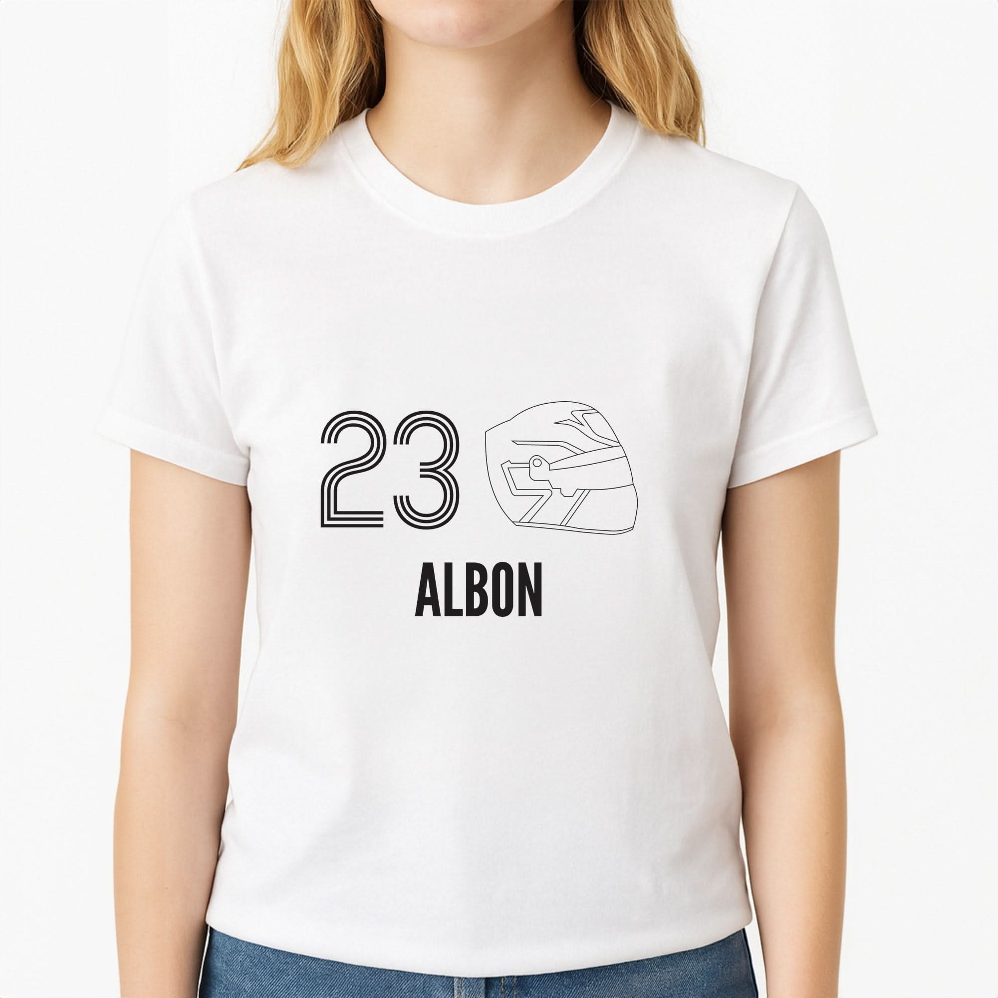 Albon Helmet 2026 Womens T-Shirt