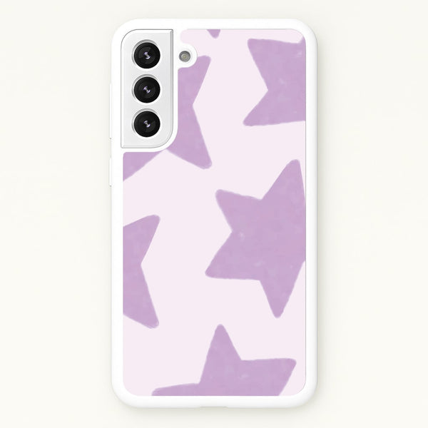 Lilac Stars Galaxy S21 Plus Case