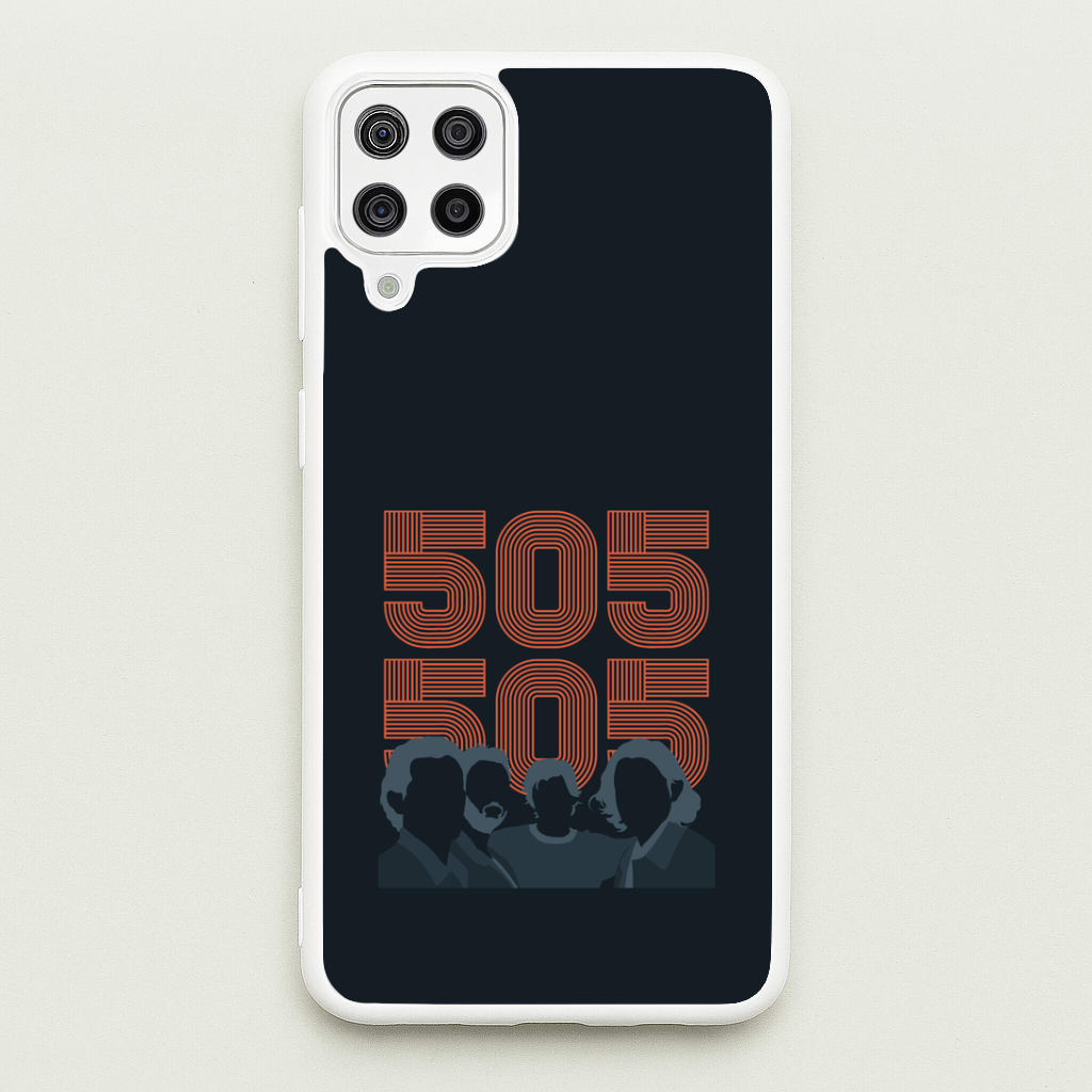 505 Band Members Dark Galaxy A12 Case