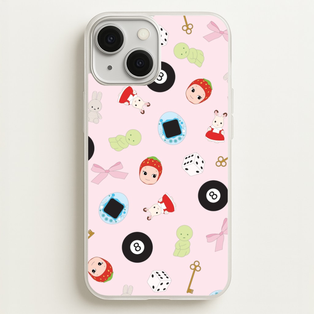 Trinkets Pattern iPhone 13 Mini Case