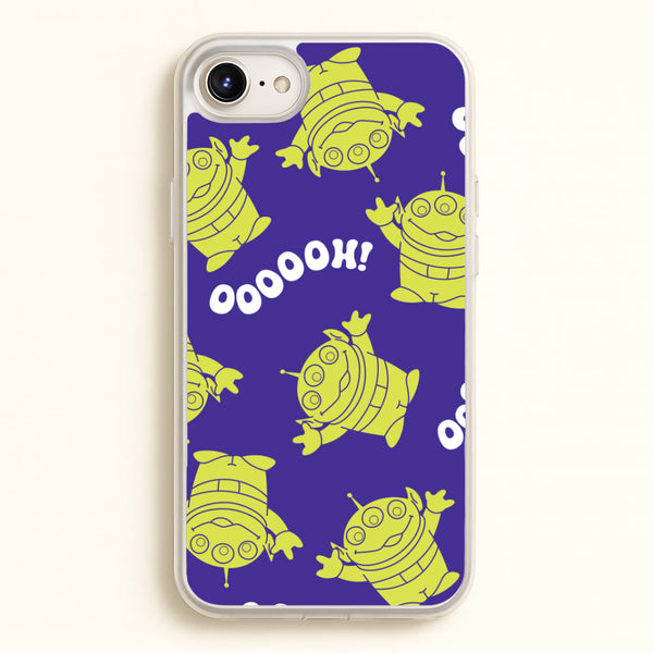 Toy Aliens Silhouette Pattern iPhone 6 / 7 / 8 / SE Case