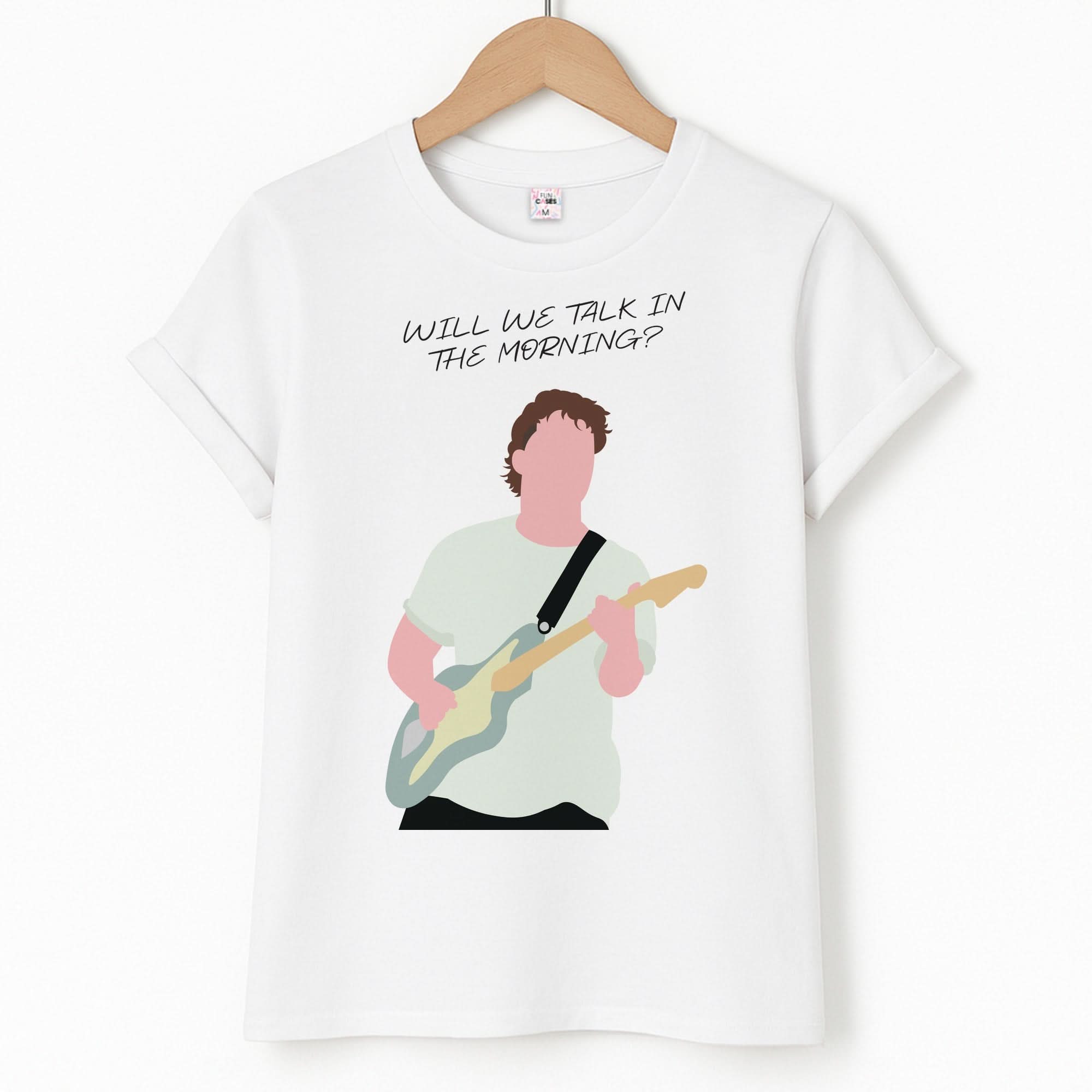 Will We Talk In The Morning Yellow Unisex T-Shirt