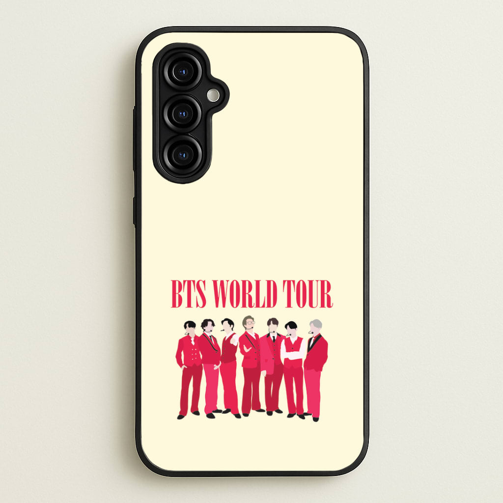 K-Pop Band World Tour 2026 Galaxy A54 Case