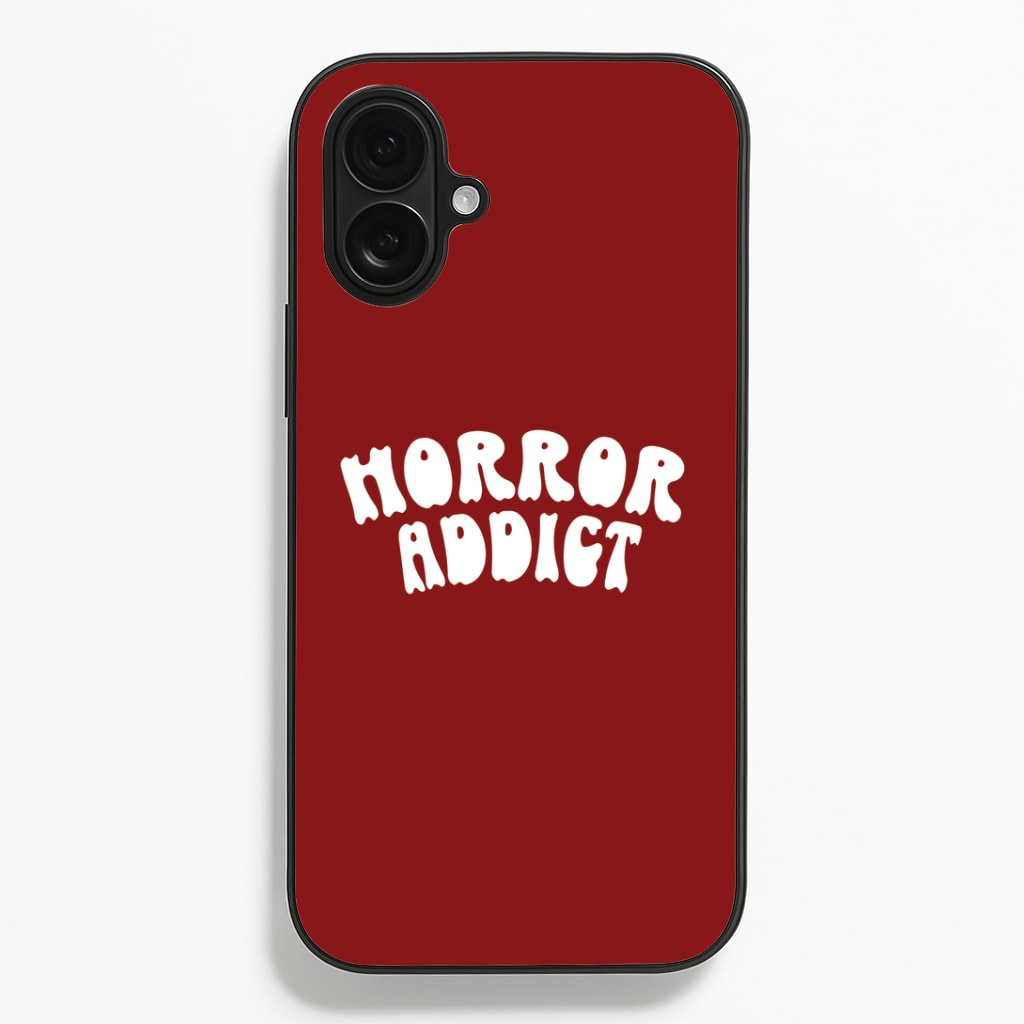Horror Addict iPhone 16 Plus Case