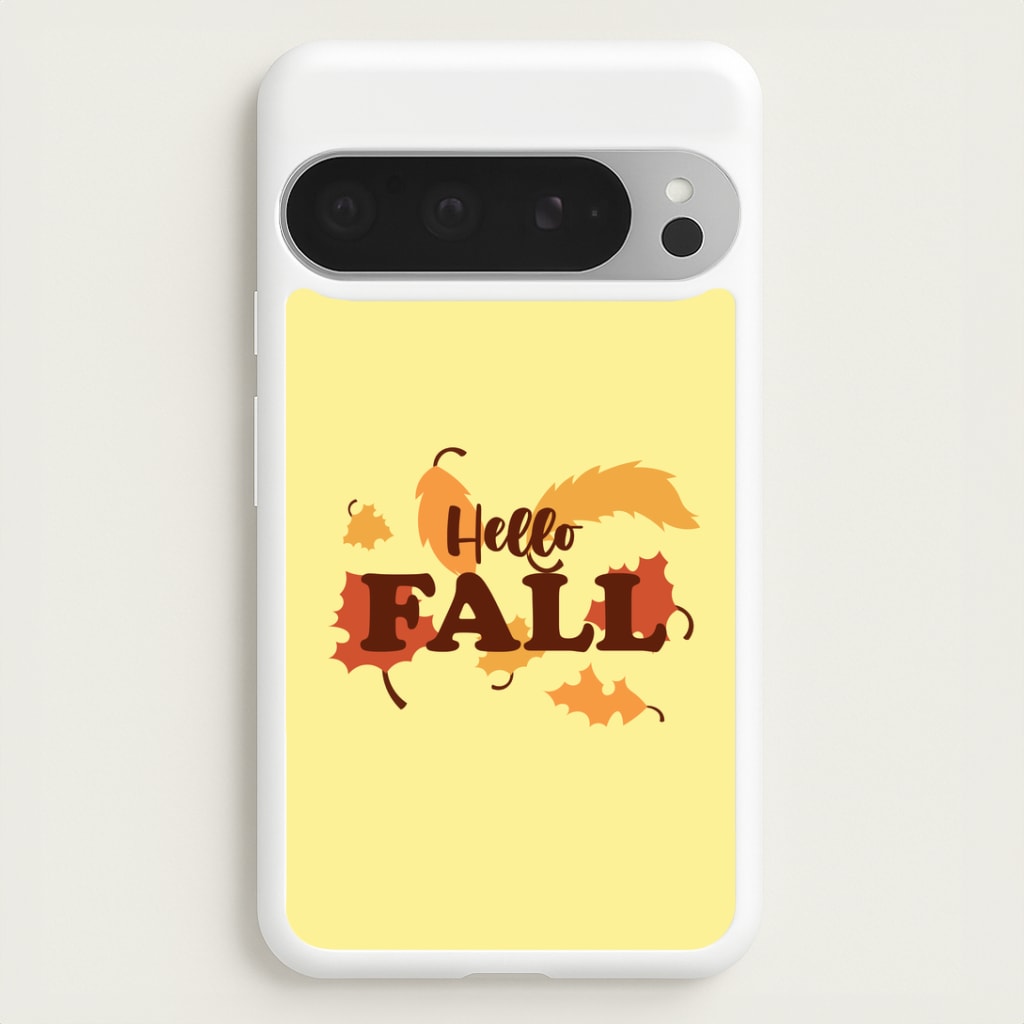 Hello Fall Google Pixel 9 Pro XL Case