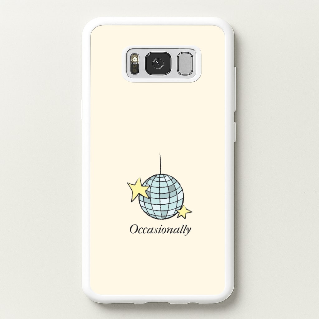 Ocasionally Discoball Galaxy S8 Case