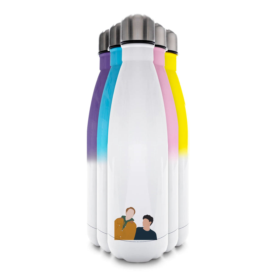 Nick And Charlie - Heartstopper Water Bottle