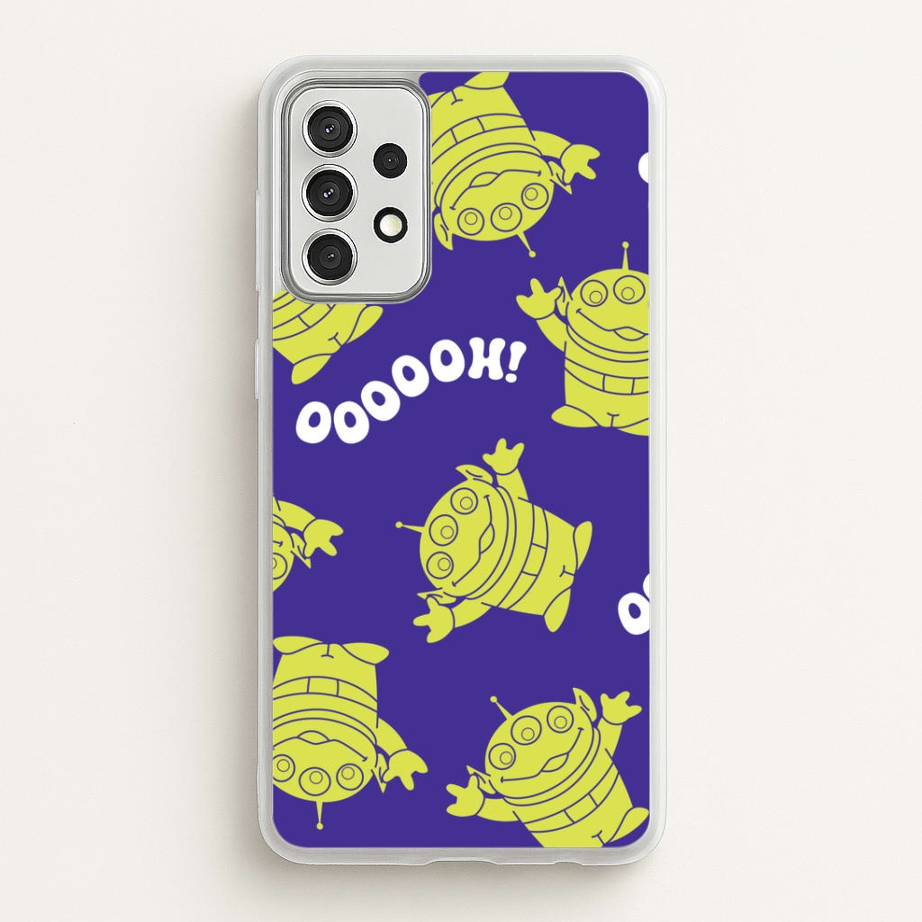 Toy Aliens Silhouette Pattern Galaxy A52 / A52s Case