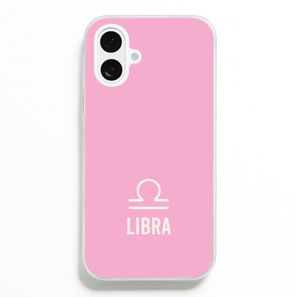 Libra Pastel Zodiac iPhone 16 Plus Case