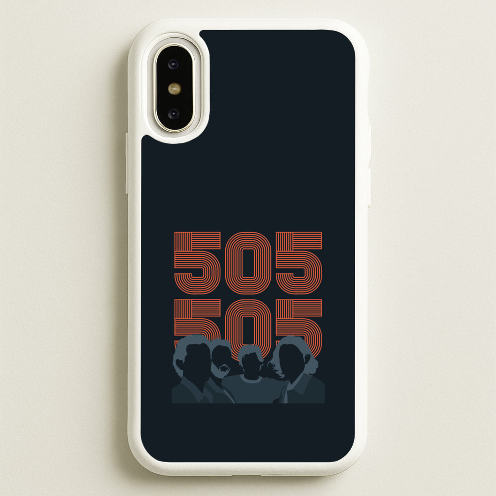 505 Band Members Dark iPhone X / XS Case