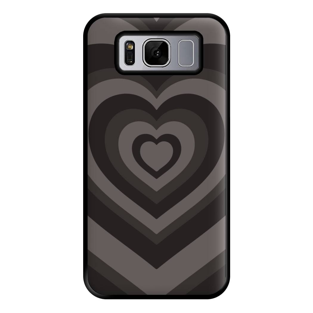 Abstract Black Heart Galaxy S8 Plus Case