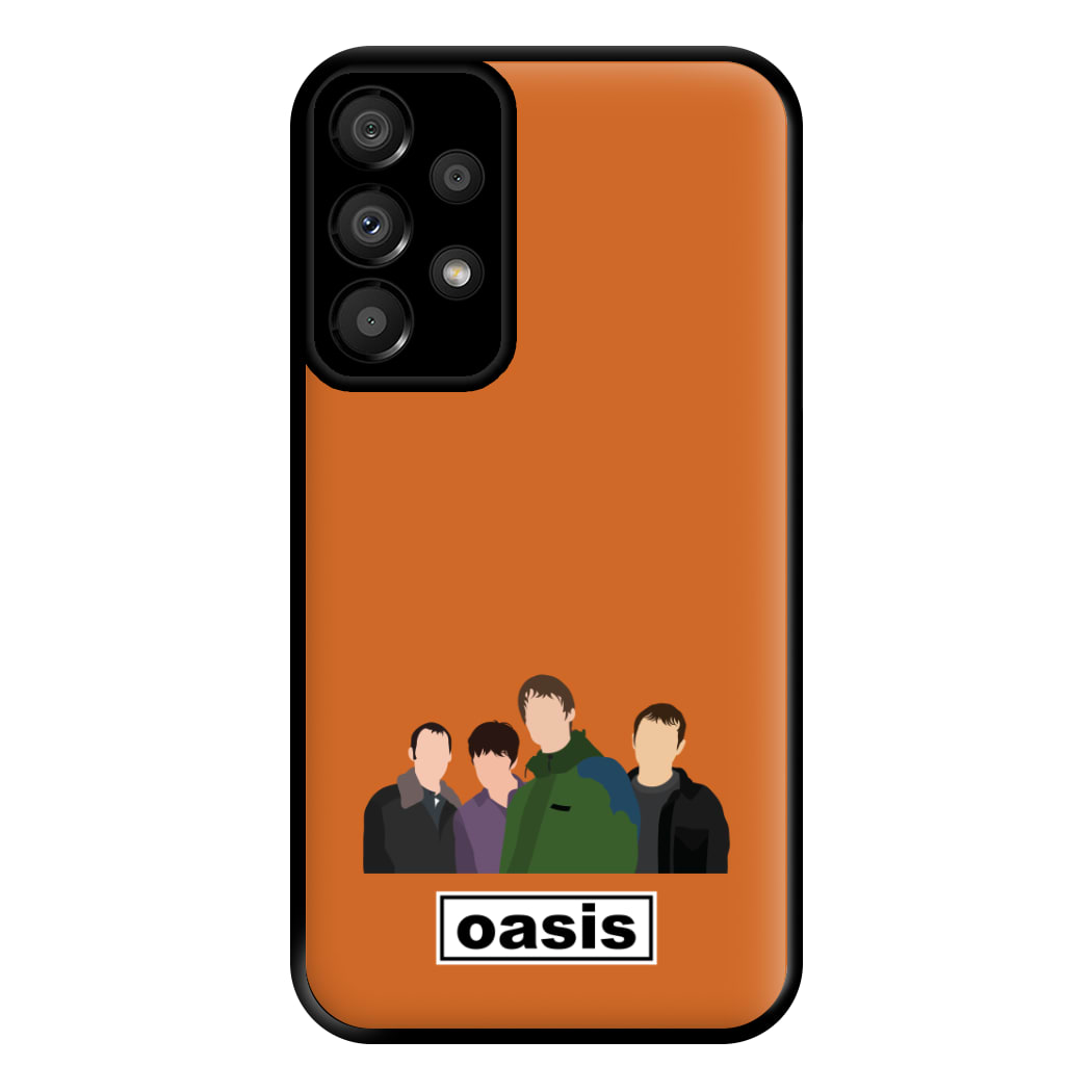 Rock Band Members Galaxy A33 Case