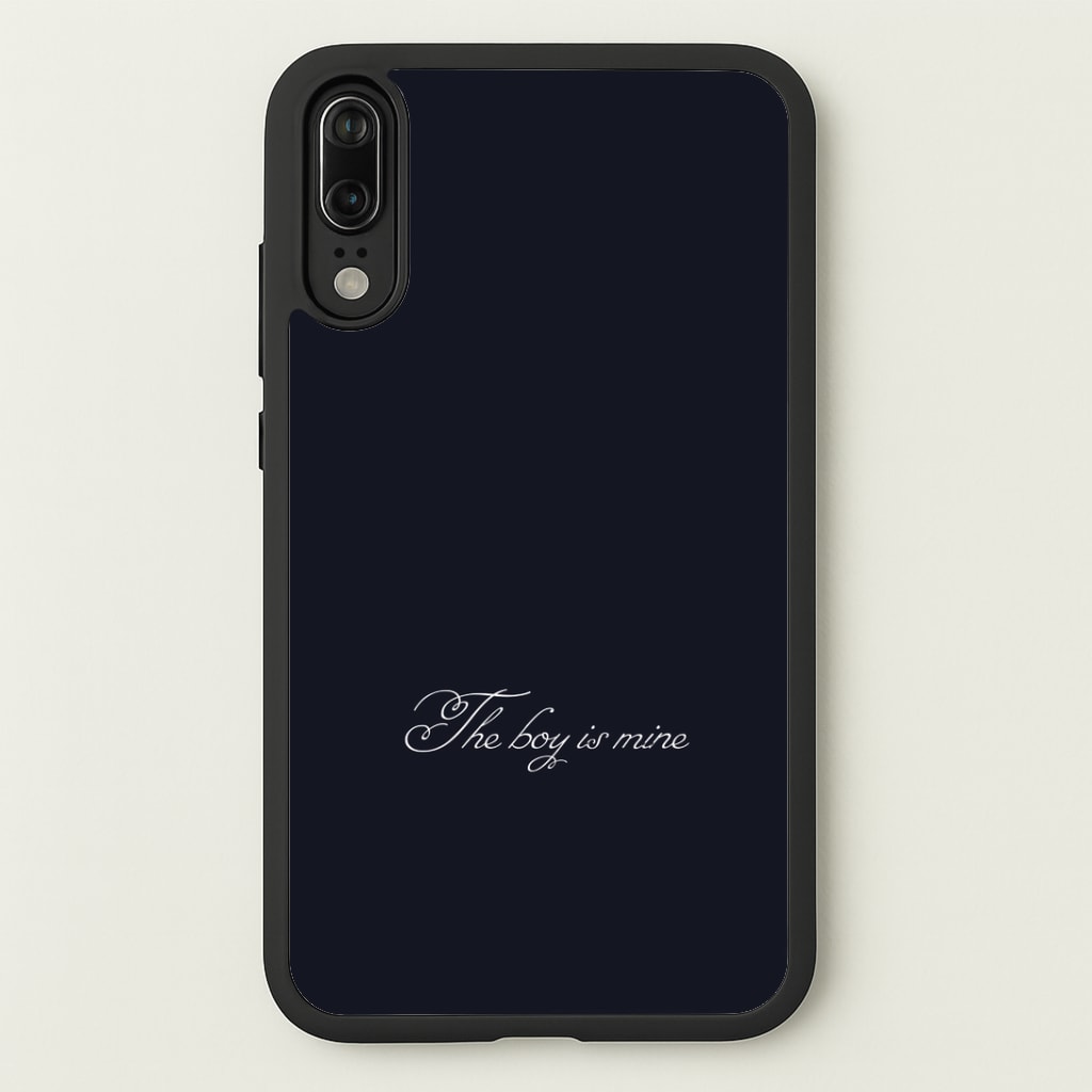 The Boy Is Mine Huawei P20 Case