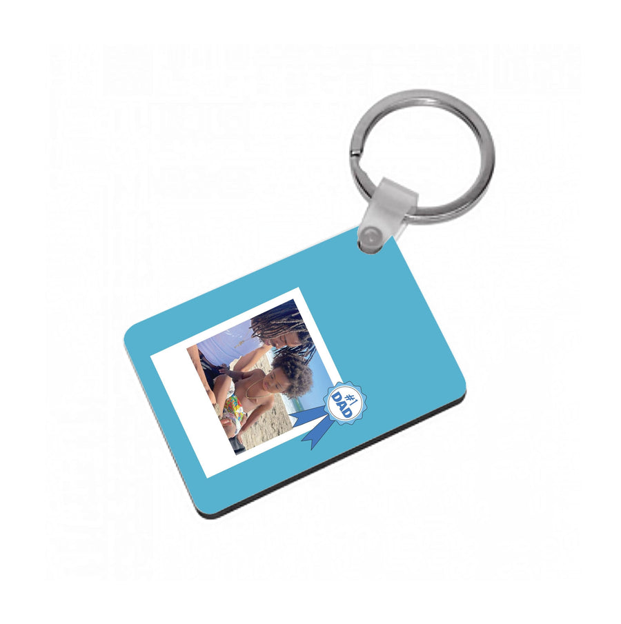 Number 1 Dad - Personalised Father's Day Keyring