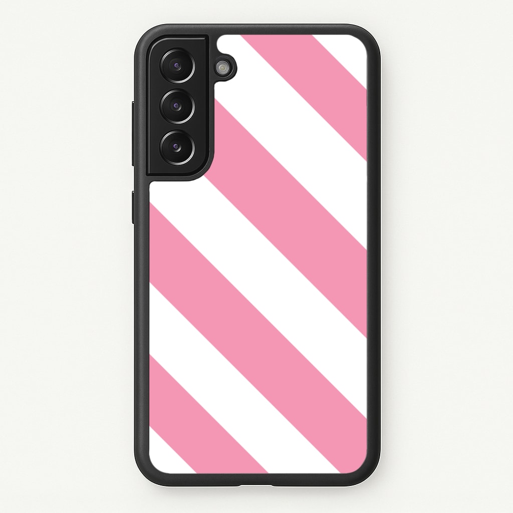 Candy Cane Stripes Galaxy S21 Plus Case