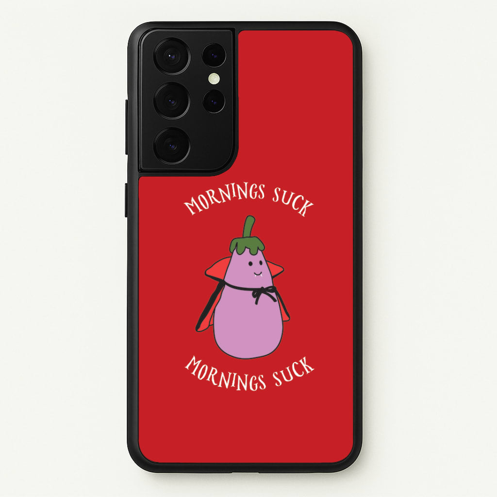 Mornings Suck Plush - Halloween Galaxy S21 Ultra Case