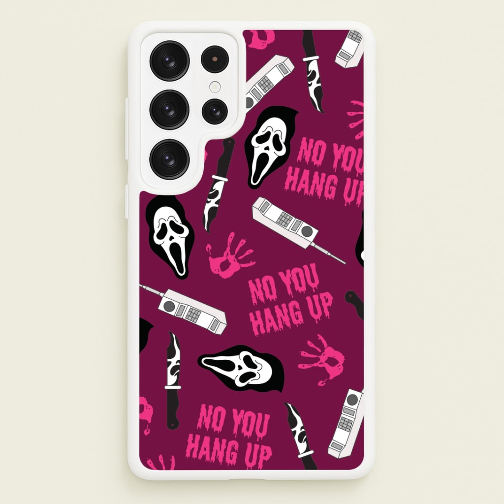 Scary Movie Props Patterm Galaxy S22 Ultra Case