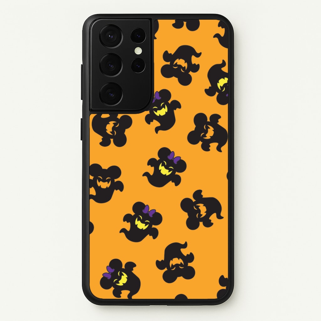 Mouse Ghosts Pattern Galaxy S21 Ultra Case