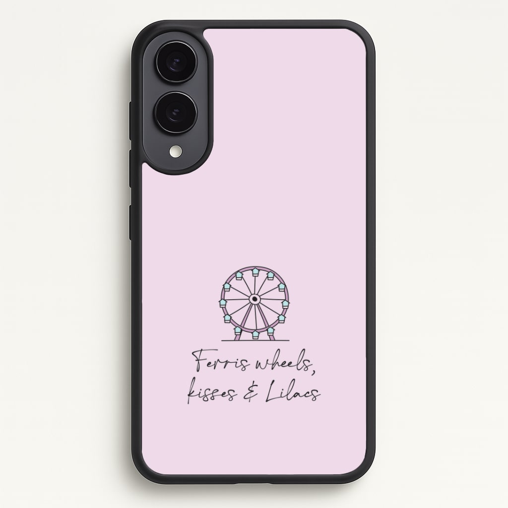 Ferris Wheels, Kisses & Lilacs Galaxy S25 Edge Case
