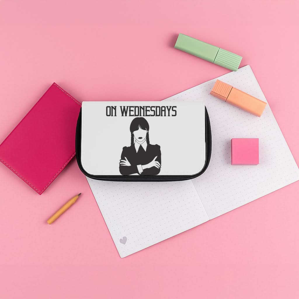 On Wednesdays We Wear Black Pencil Case