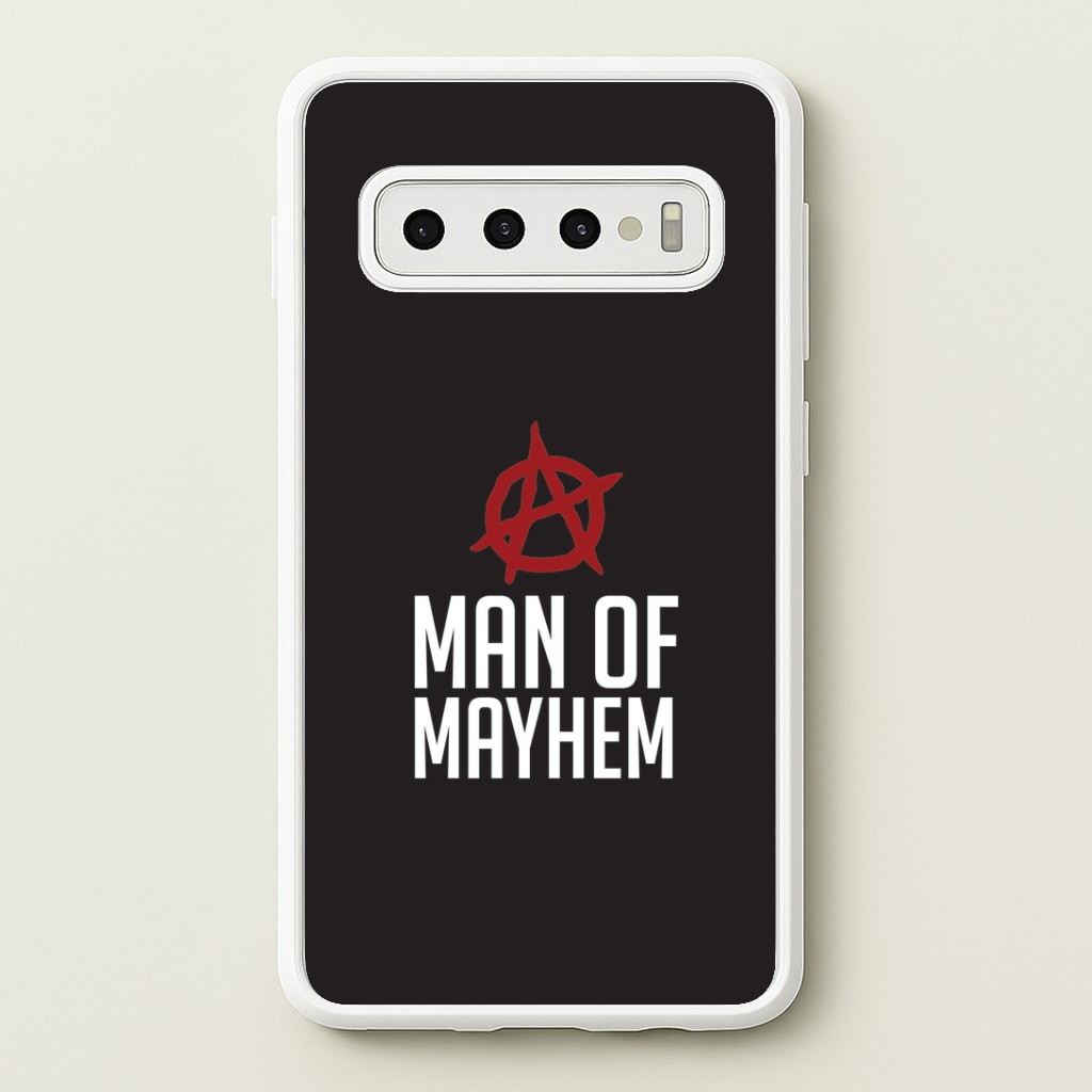 Man Of Mayhem Galaxy S10 Plus Case