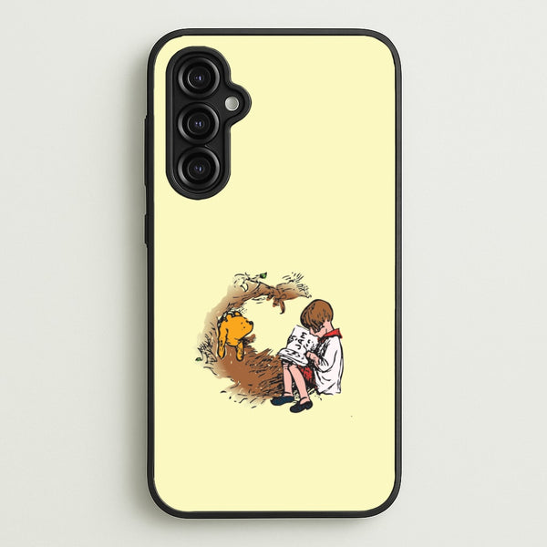 Winnie And Christopher In A Tree Galaxy A14 Case