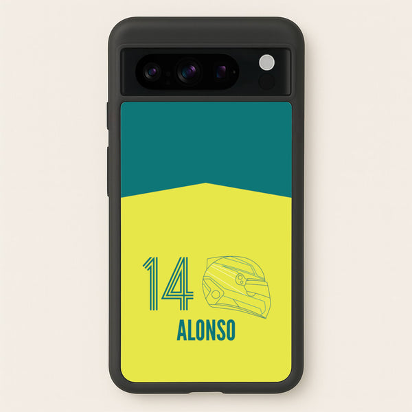 Alonso Helmet 2026 Google Pixel 8 Pro Case