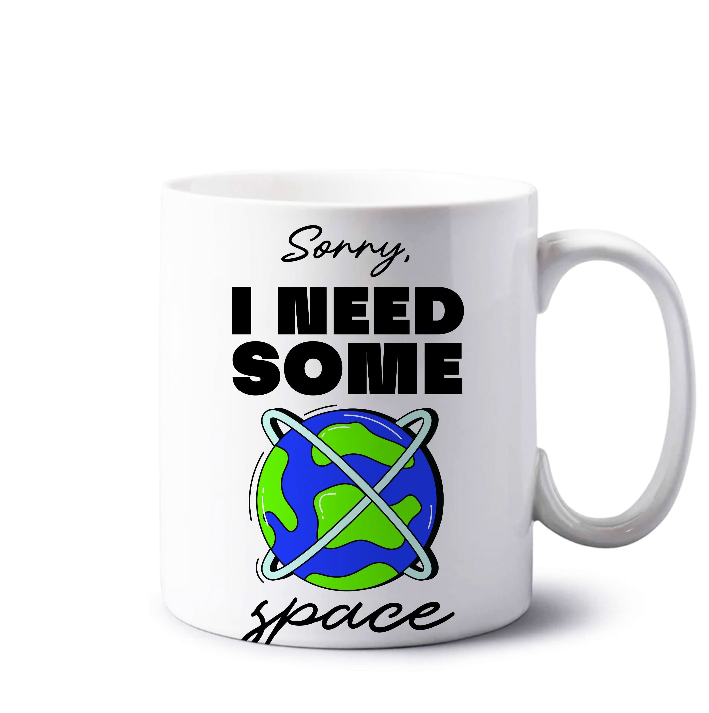 Cartoon I Need Some Space Mug