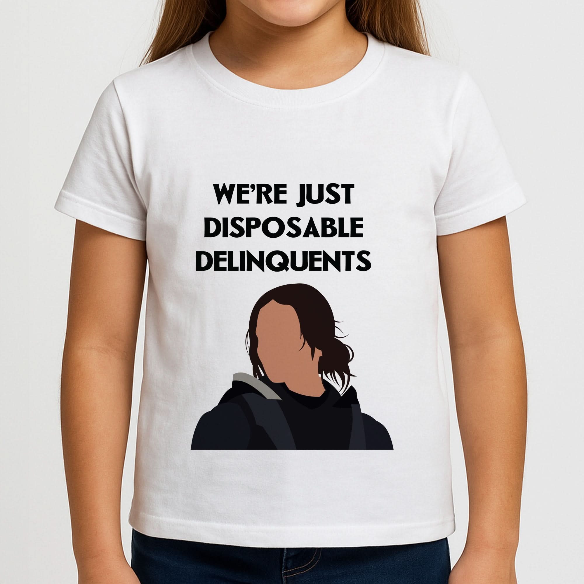 Disposable Delinquents Girls T-Shirt