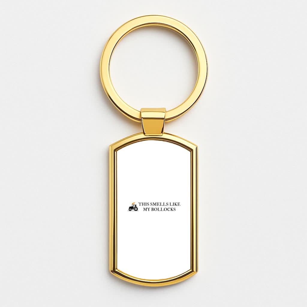 This Smells Like Gold Keyring