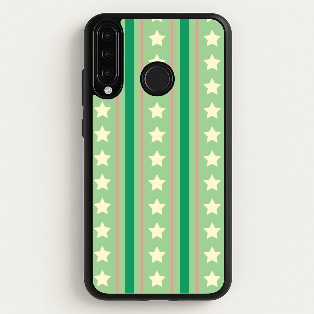 Stars And Stripes Christmas Pattern Huawei P30 Lite Case