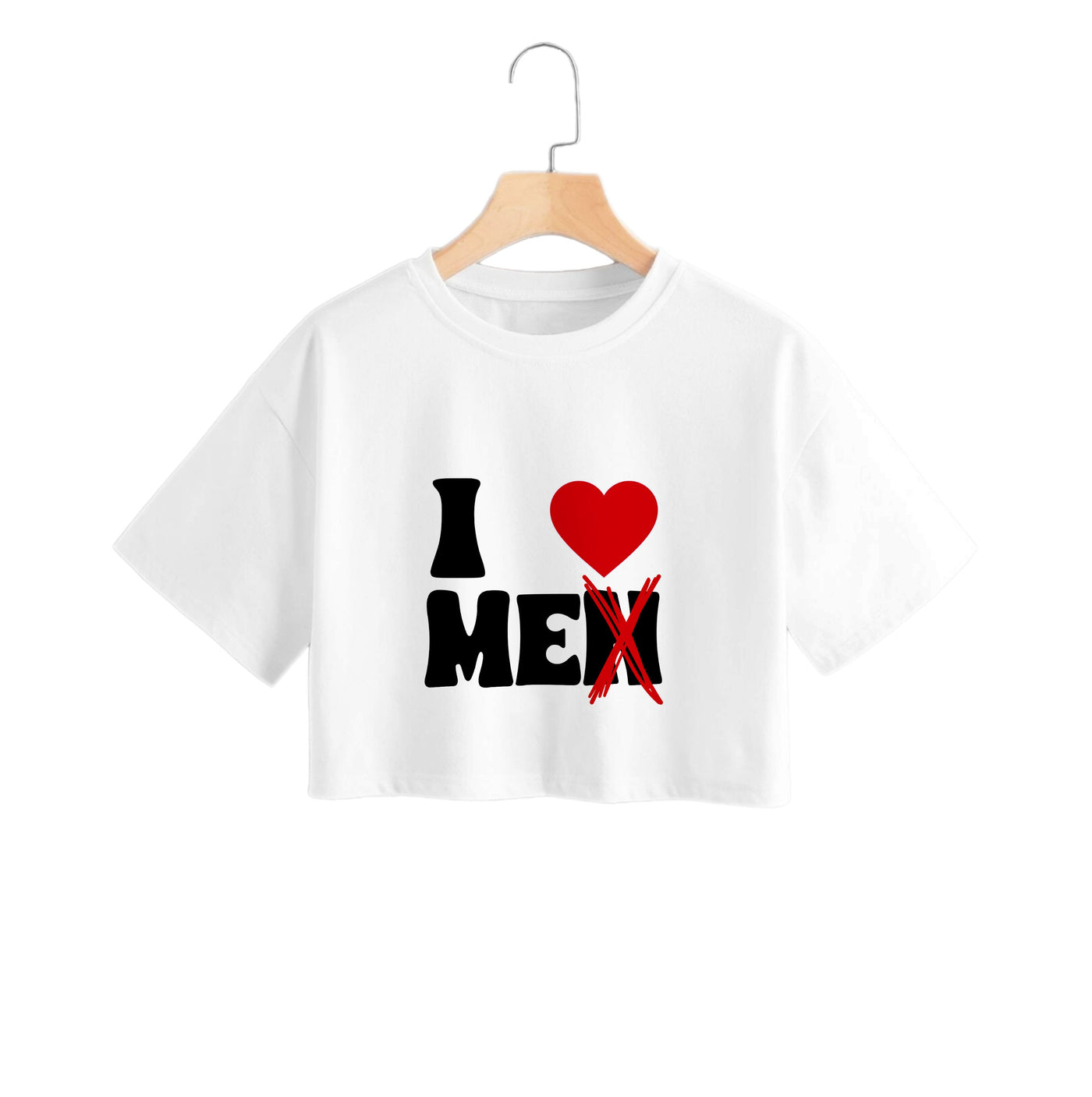 I Love Me - Funny Quotes Crop Top