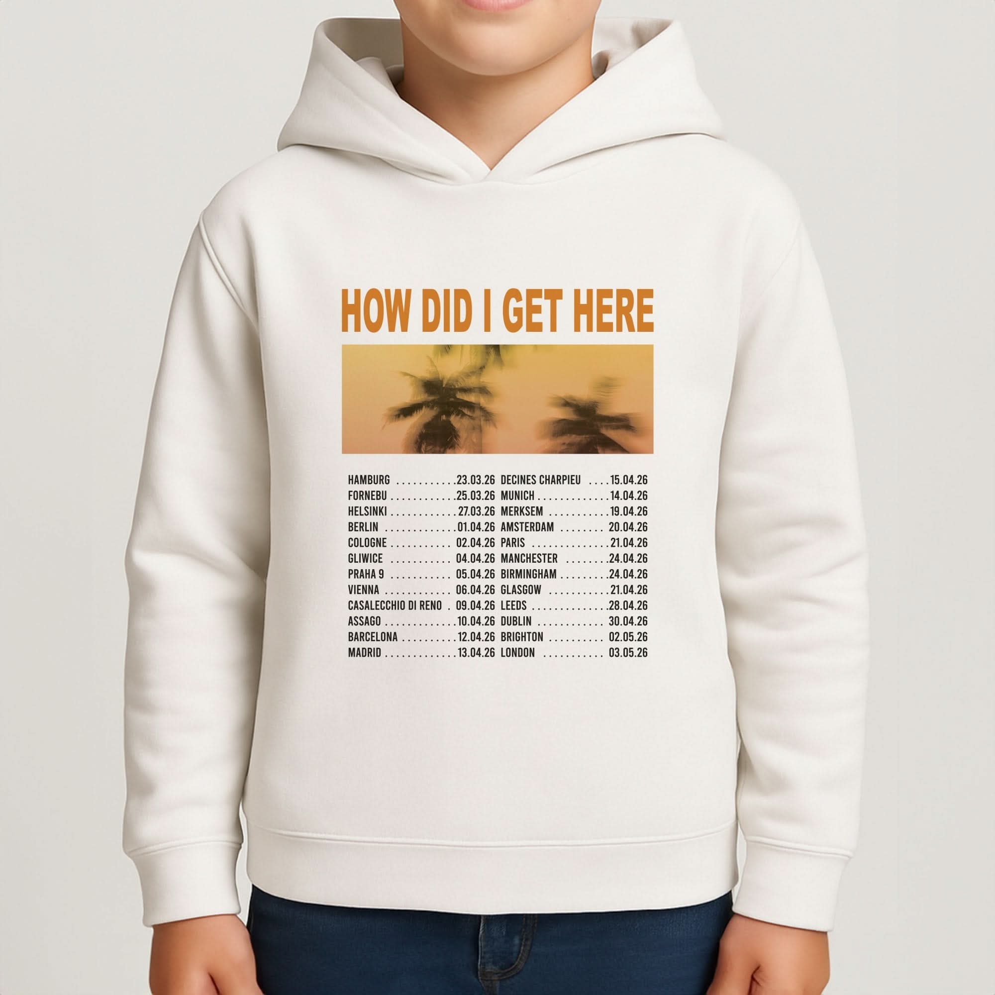 HDIGH Tour 2026 Boys Hoodie
