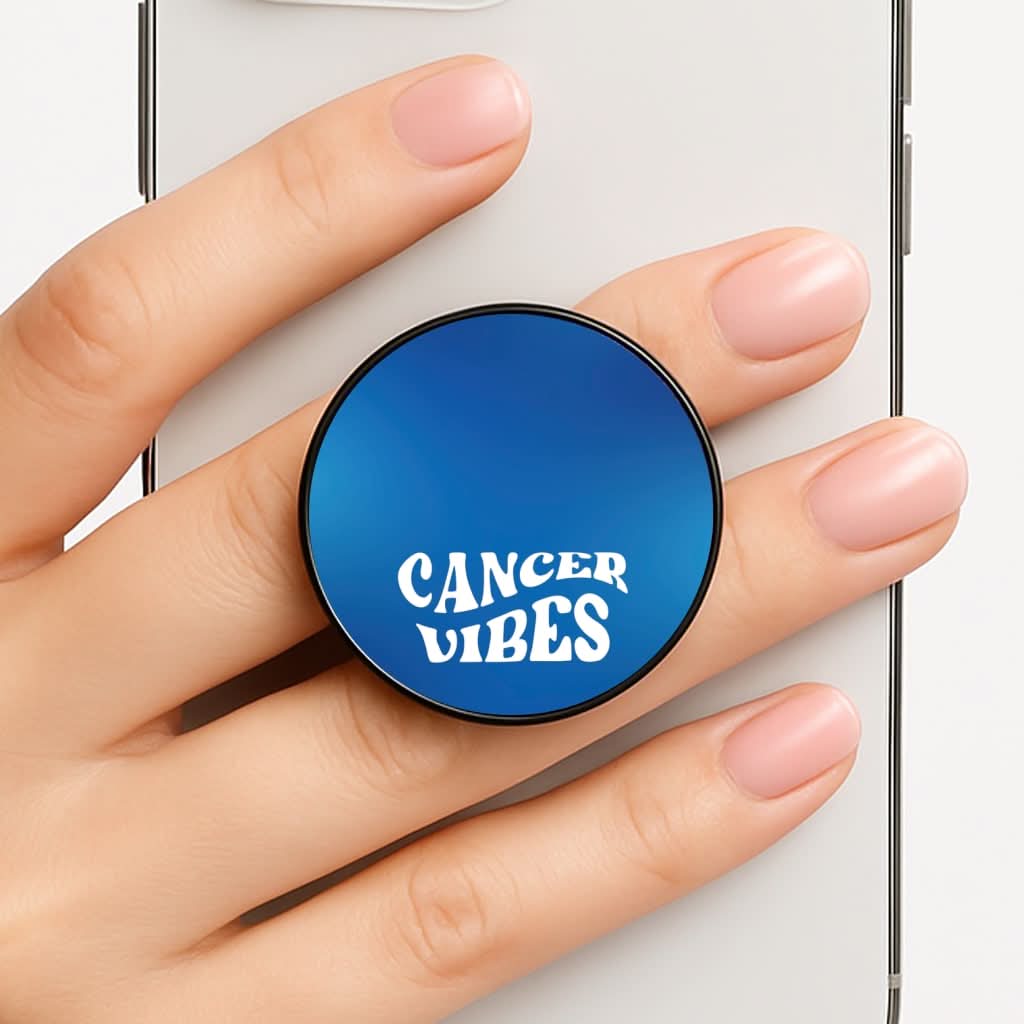 Cancer Vibes Gradient Zodiac Phone Grip