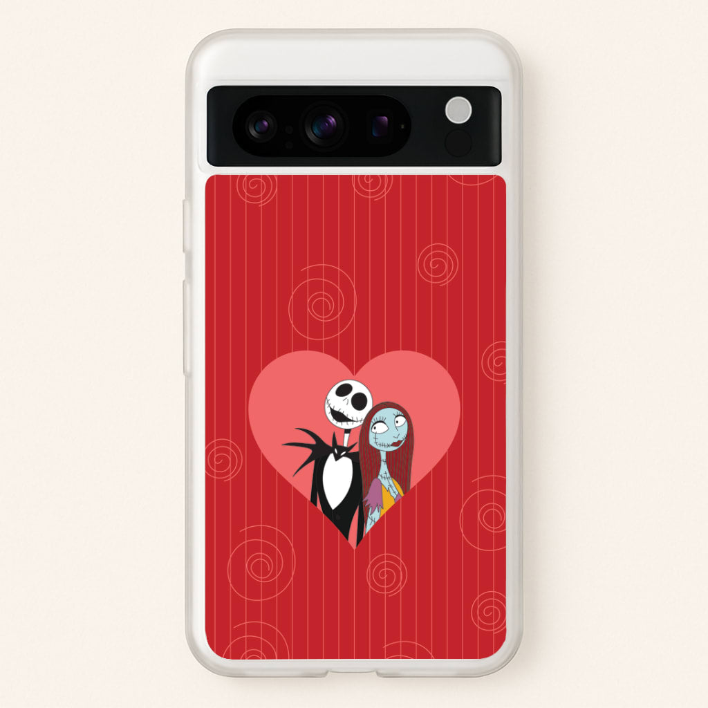J And S Heart Google Pixel 8 Pro Case