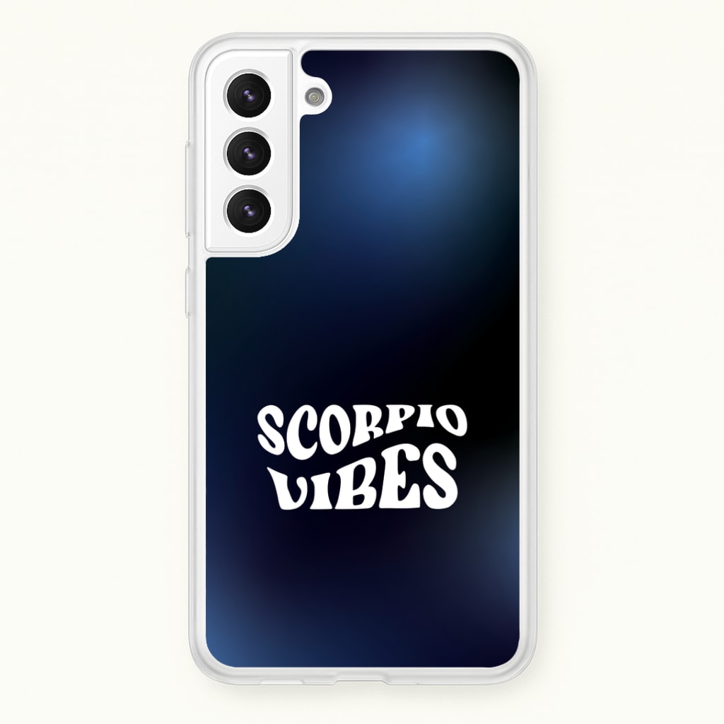 Scorpio Vibes Gradient Zodiac Galaxy S21 Plus Case